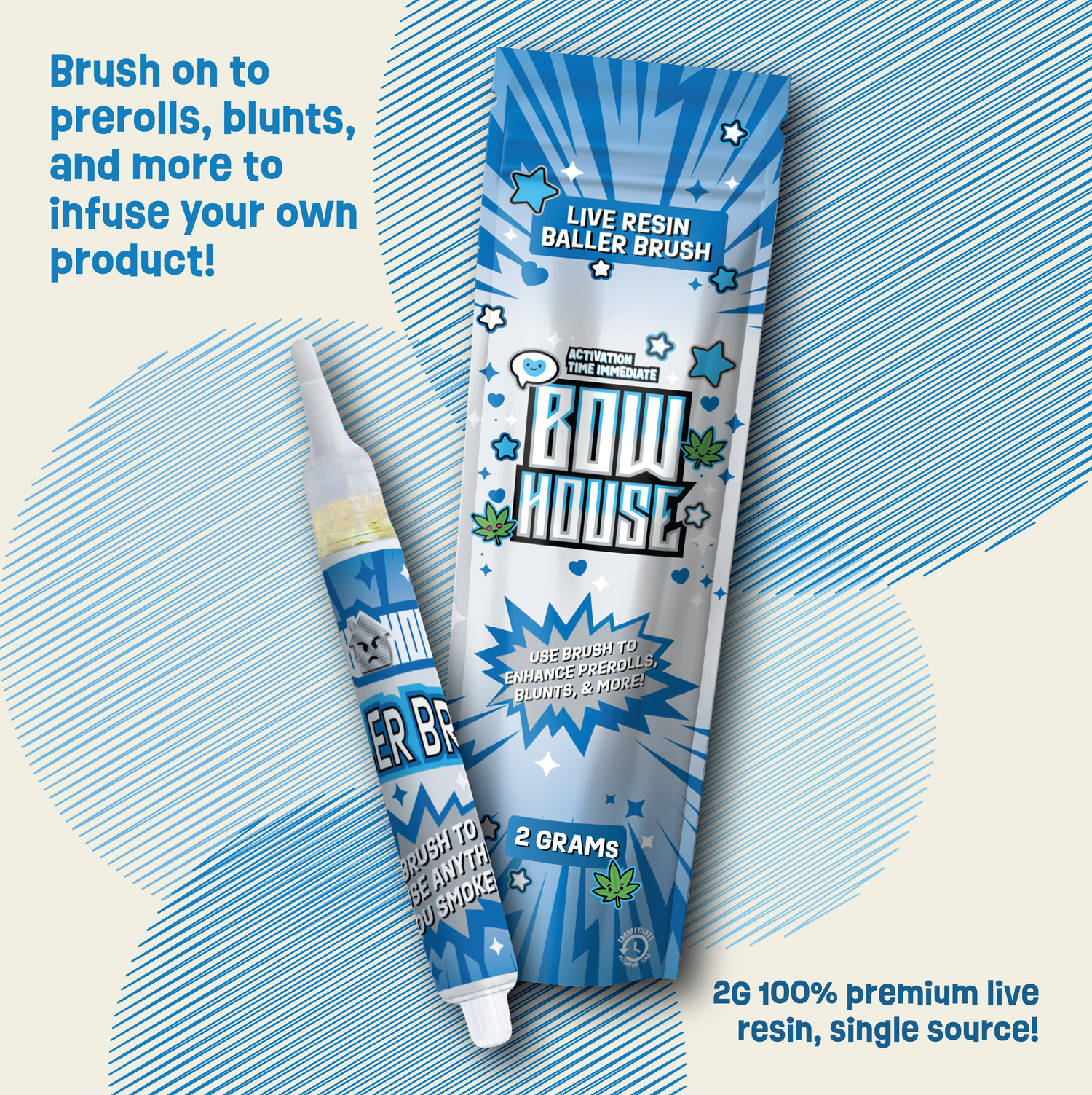 PEANUT BUTTER BREATH BALLER BRUSH