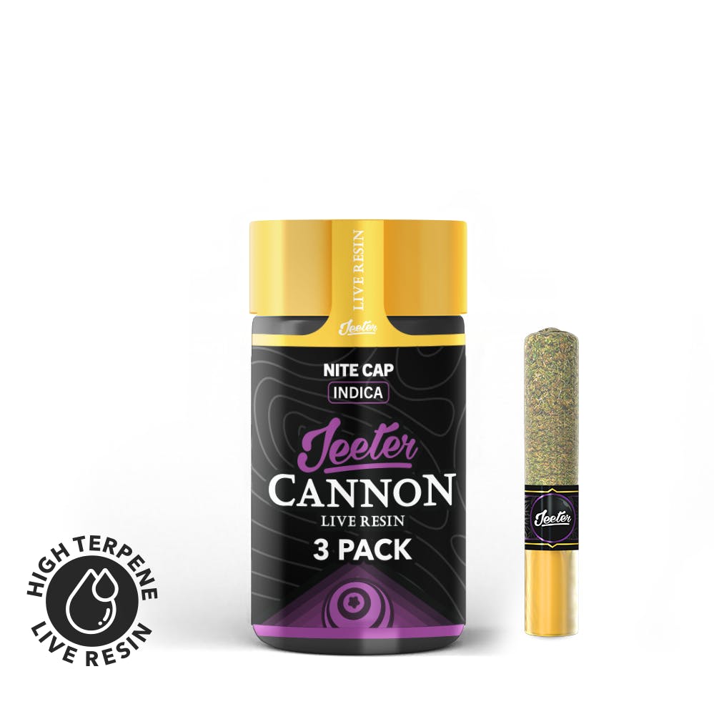 Nite Cap | 0.5G X 3 Cannons | Jeeter