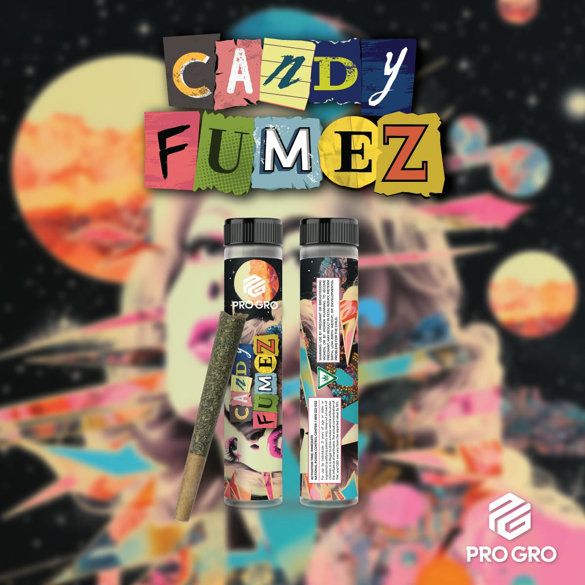 Candy Fumez | 1G Pre-roll | Pro Gro