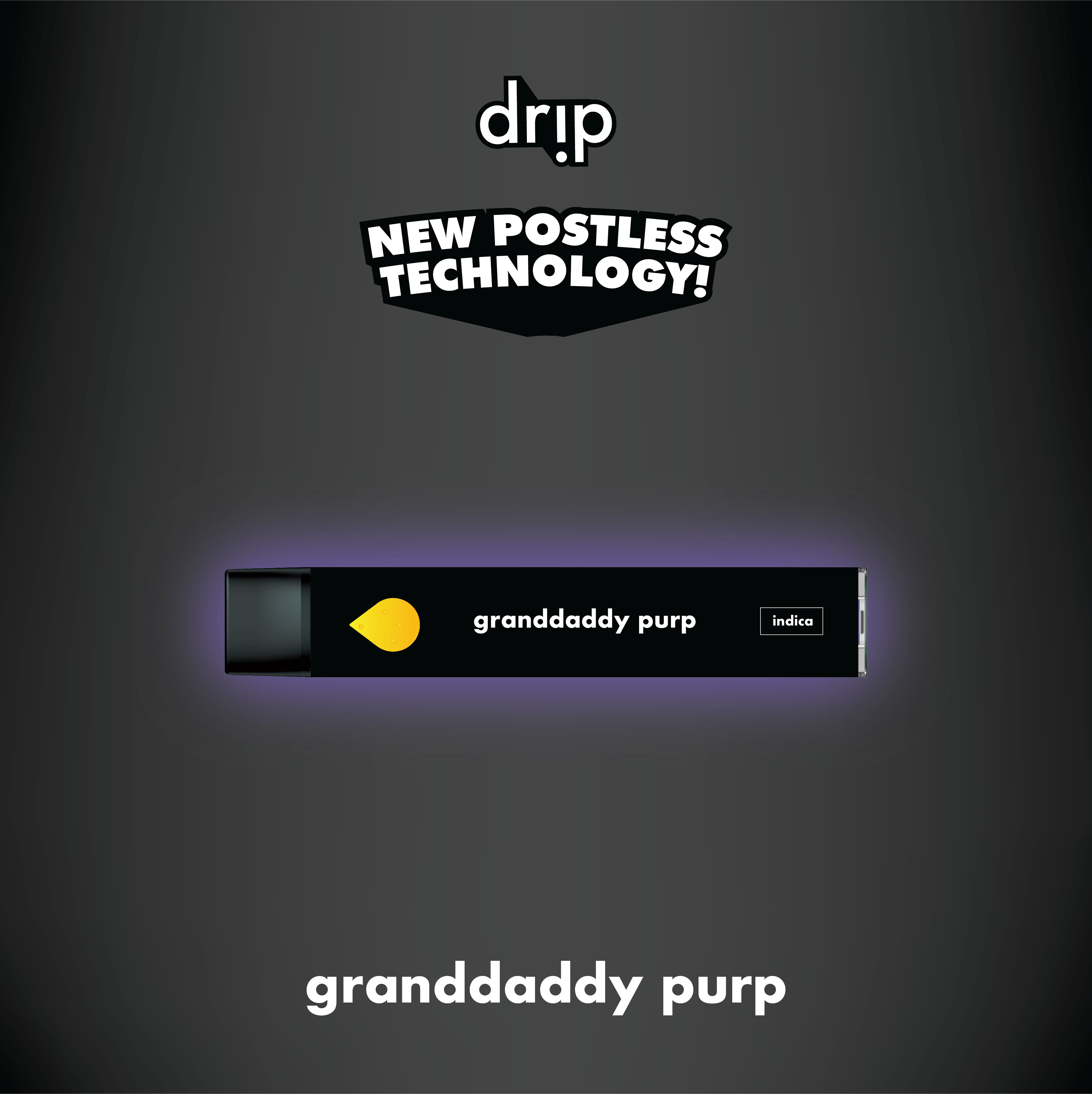 Granddaddy Purp | 1G Disposable | Drip
