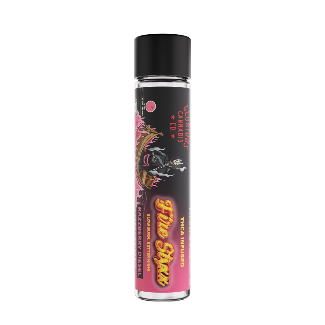 Rose Rush | Fire Styxx | 1G Infused Pre-roll | Glorious Cannabis Co.