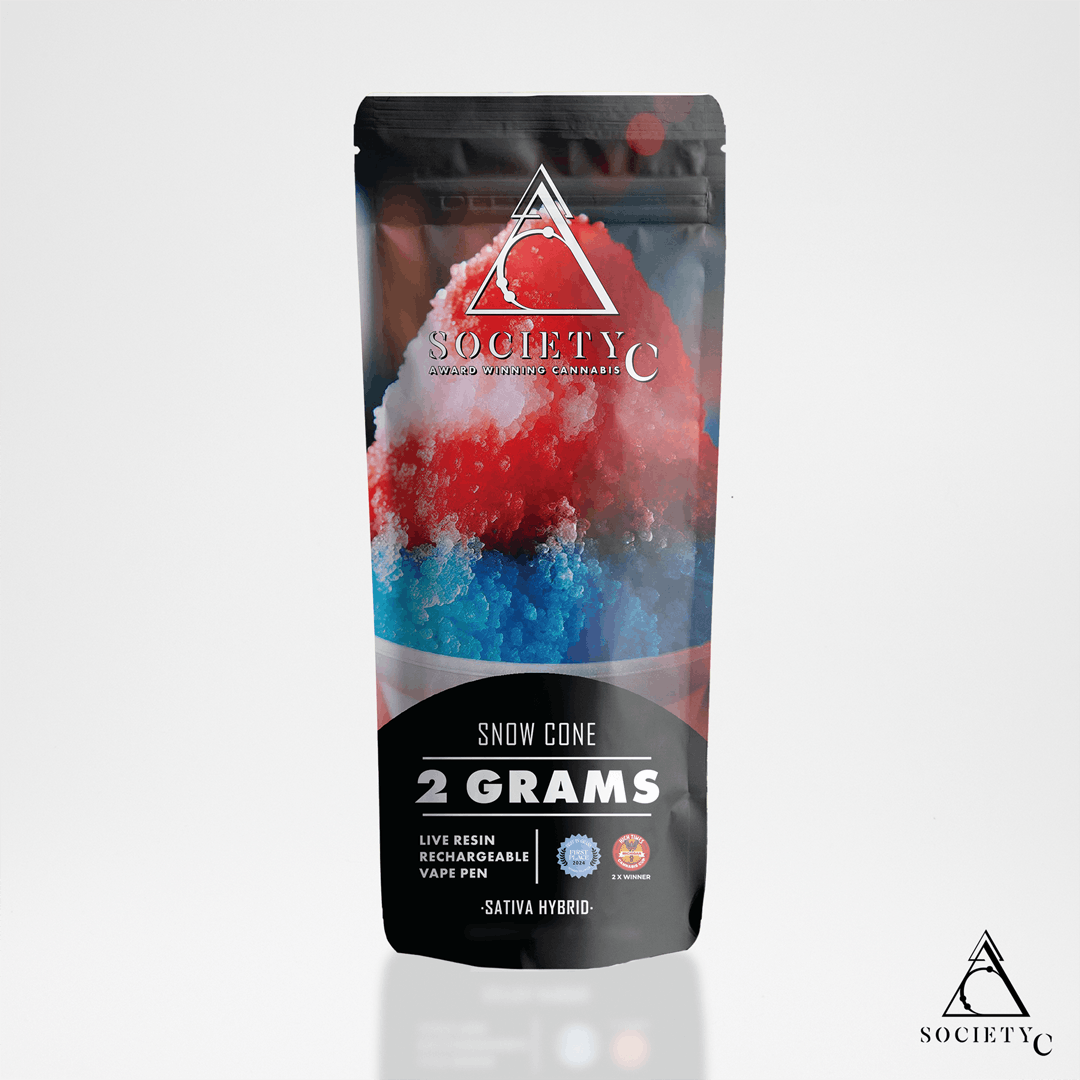 Snow Cone | 2G Live Resin Disposable | Society C