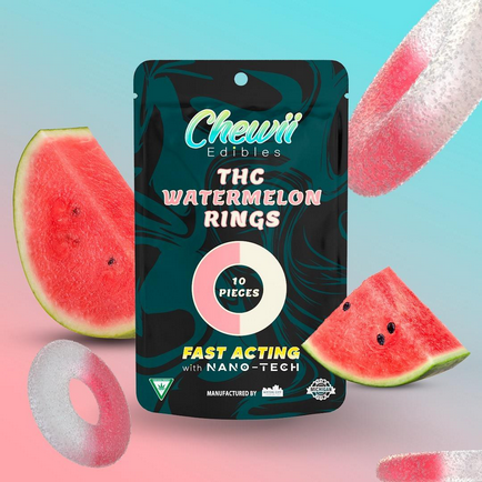 CHEWII - WATERMELON RINGS - 200MG