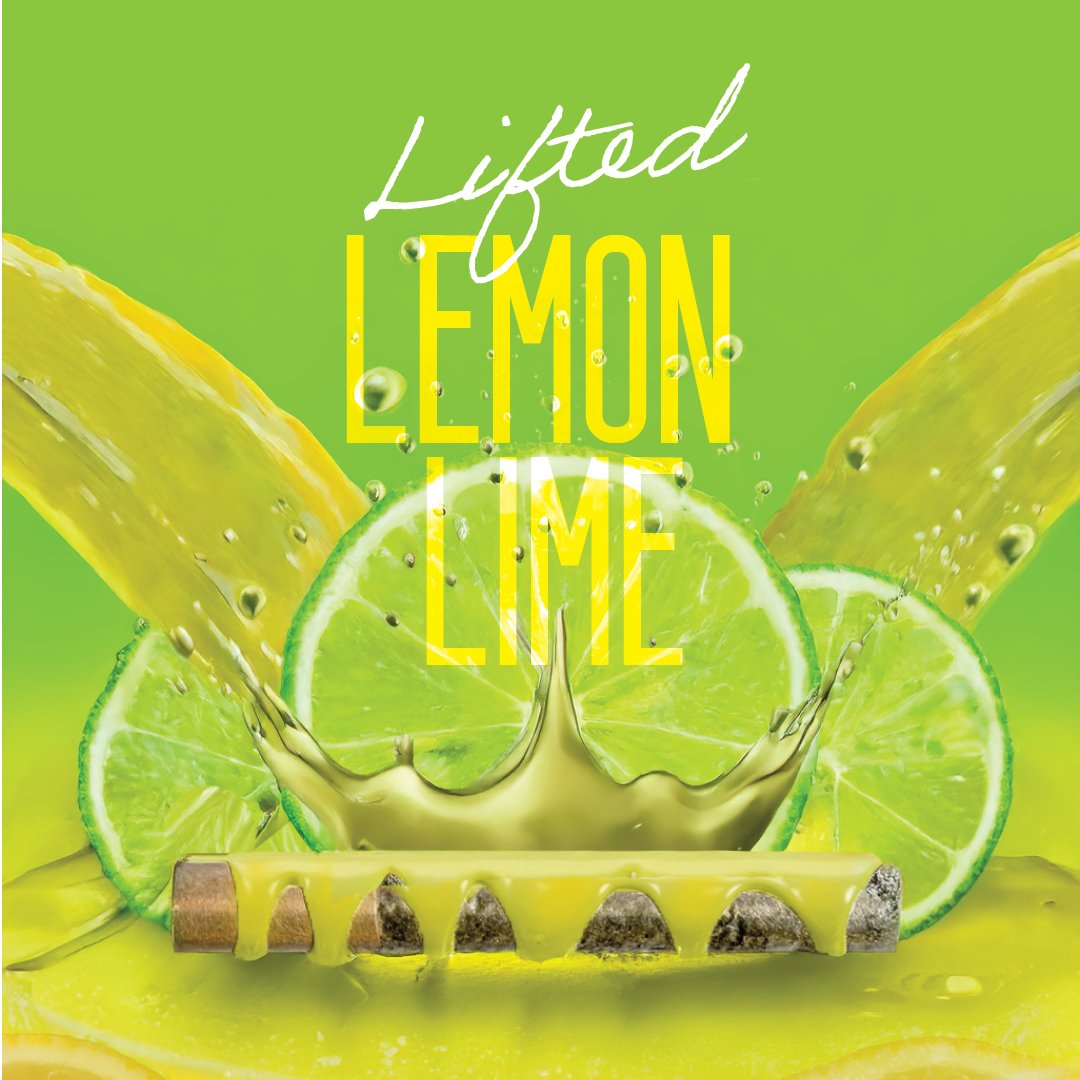 GRASSHOPPER FARMS - LIFTED LEMON LIME - INFUSED PRE-ROLLS(5PK)