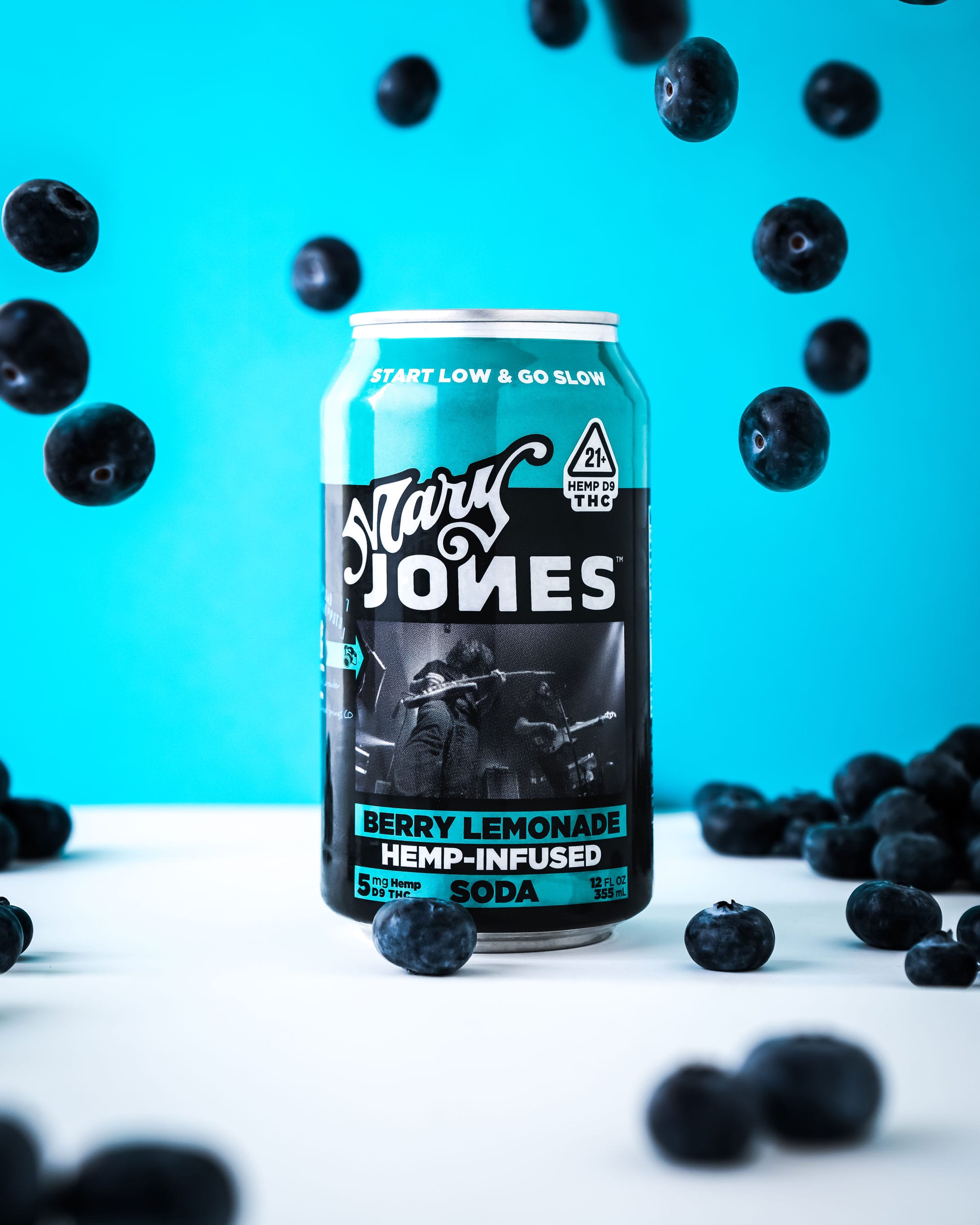 MARY JONES | SODA | BERRY LEMONADE | 100MG