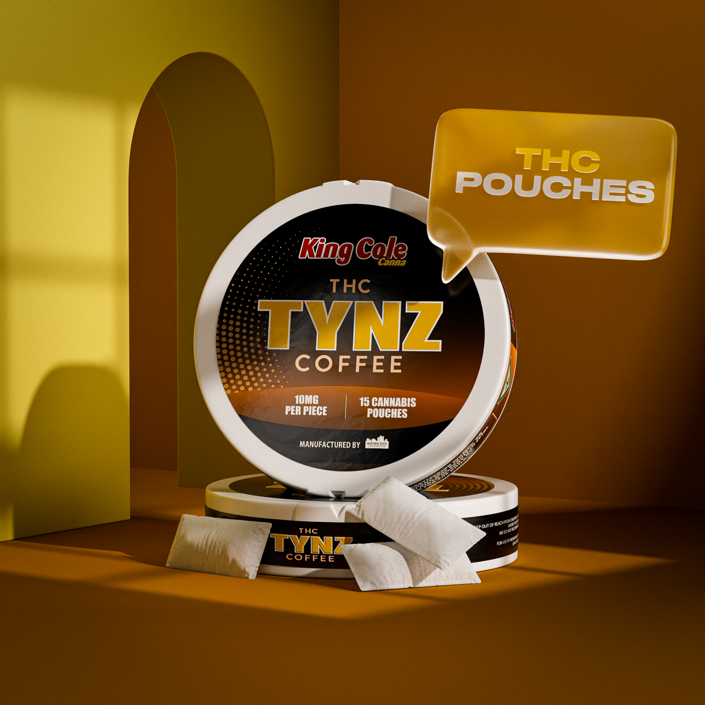 King Cole - Coffee - Tynz Pouches(15x10mg)