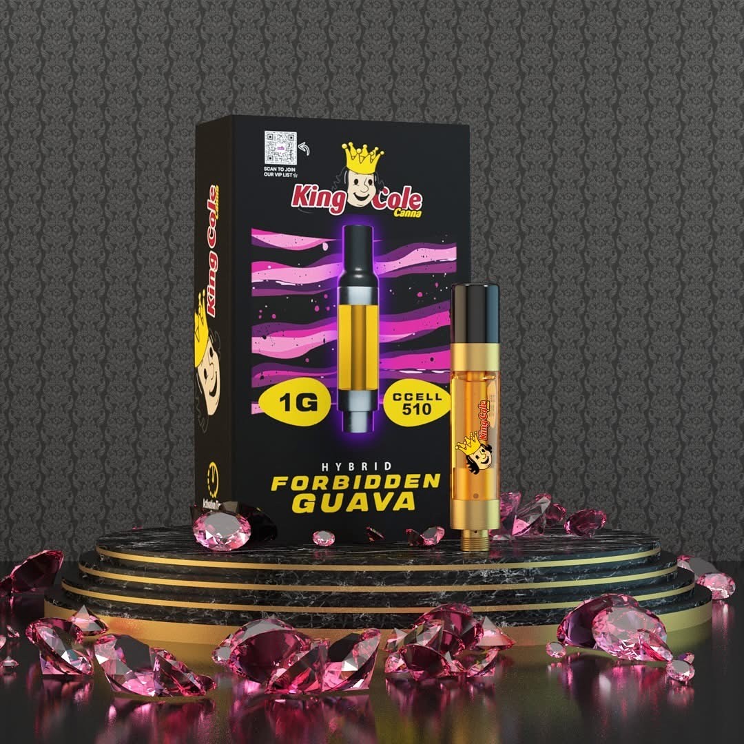KING COLE - FORBIDDEN GUAVA - VAPE CARTRIDGE(1G)