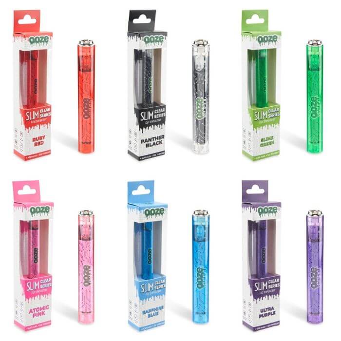 OOZE CLEAR SERIES TRANSPARENT 510 BATTERY
