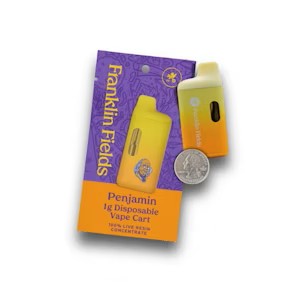 FRANKLIN FIELDS - BUBBA CAKE - LIVE RESIN VAPE CART(1G)