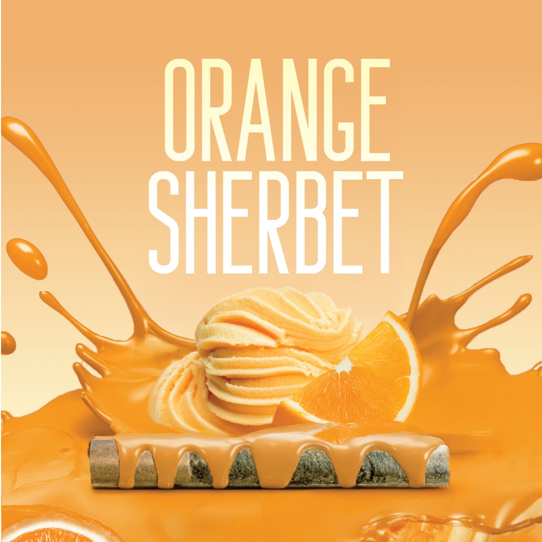 GRASSHOPPER FARMS - ORANGE SHERBET - INFUSED PRE-ROLLS(5PK)