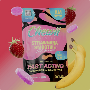 CHEWII - STRAWNANA SMOOTHIE A.M. - 200MG