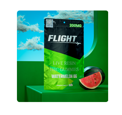 FLIGHT - WATERMELON OG - LIVE RESIN GUMMIES(200MG)