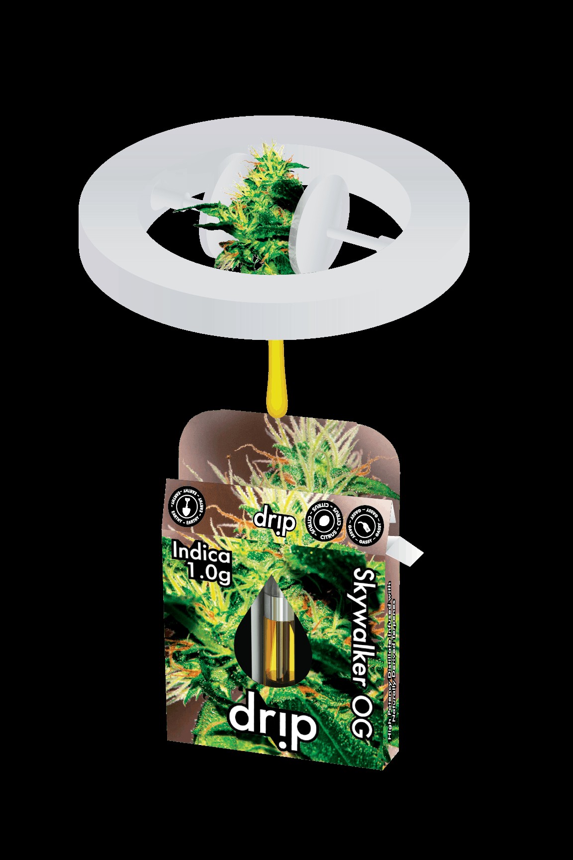 DRIP - 1G CARTRIDGE - SKYWALKER OG (INDICA)