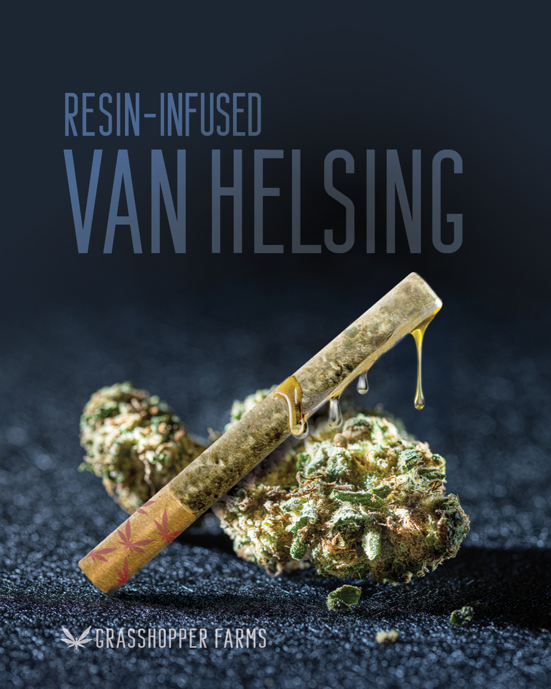 GRASSHOPPER FARMS - VAN HELSING - INFUSED PREROLL(1G)