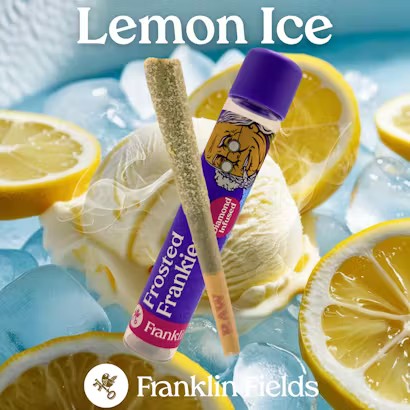 FRANKLIN FIELDS - LEMON DROP - FROSTED FRANKIE INFUSED PRE ROLL(1.25G)