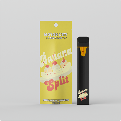 MOTOR CITY - BANANA SPLIT - DISPOSABLE VAPE(1G)