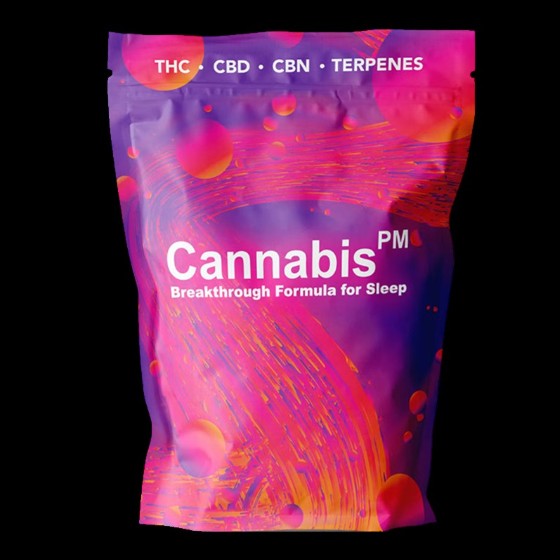 CANNABIS PM - TROPICAL BREEZE - 50MG THC:CBD:CBN GUMMIES