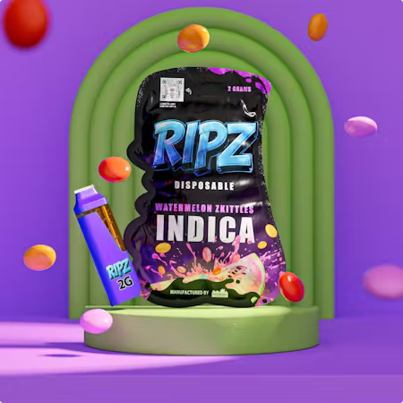 RIPZ - WATERMELON ZKITTLES - DISPOSABLE(2G)