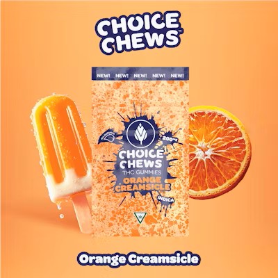CHOICE - 200MG GUMMIES - ORANGE CREAMSICLE (INDICA)