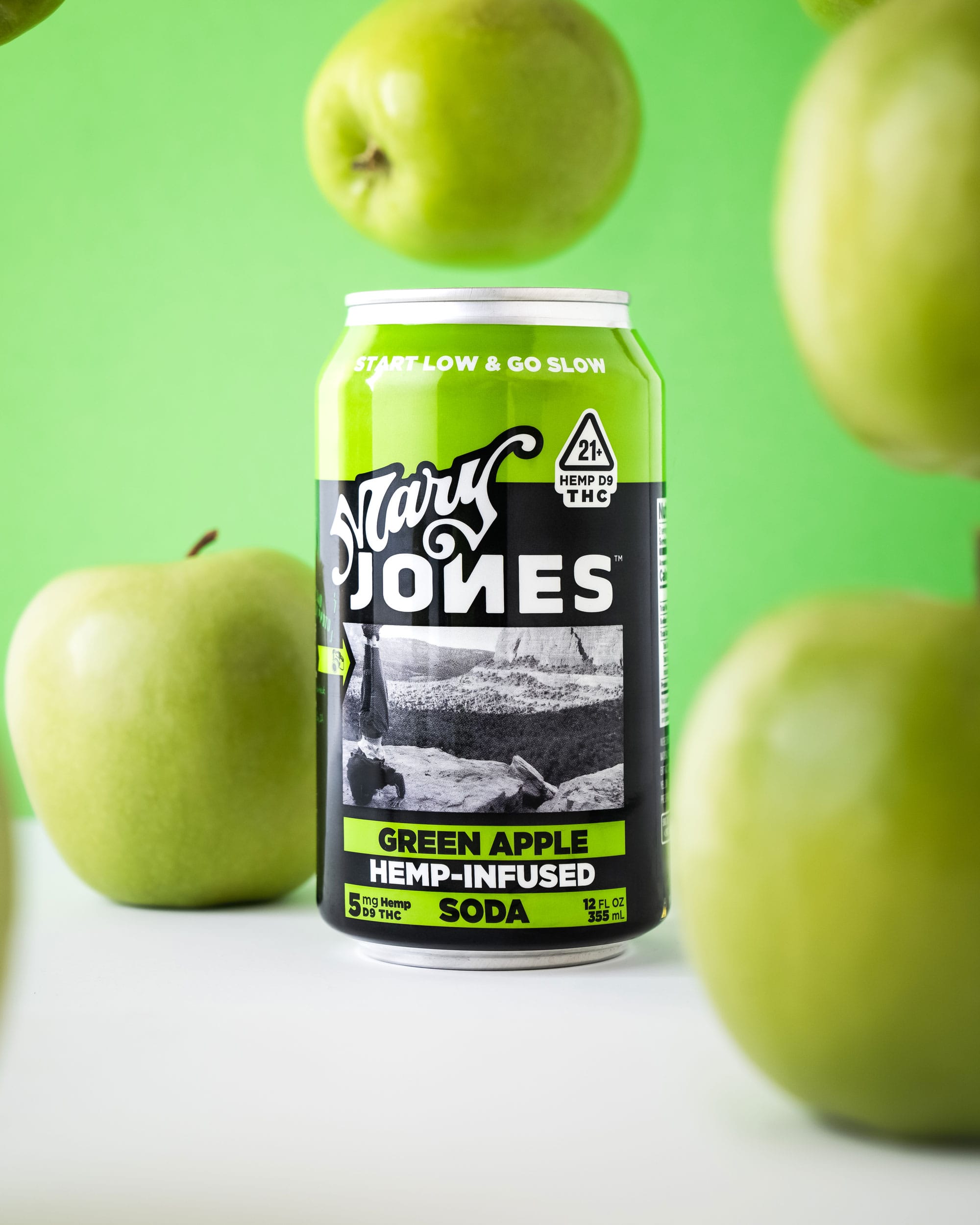 MARY JONES | SODA | GREEN APPLE | 100MG