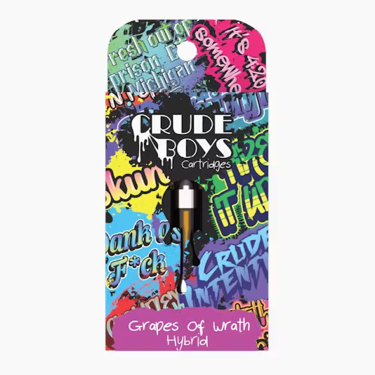 CRUDE BOYS - 1G CARTRIDGE- GRAPES OF WRATH