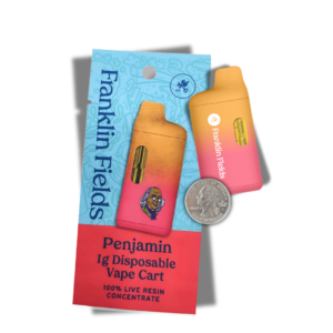 FRANKLIN FIELDS - HAWAIIAN RUNTZ- LIVE RESIN VAPE CART(1G)
