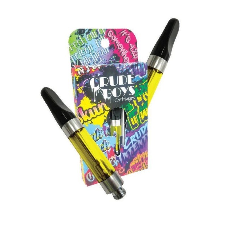 CRUDE BOYS - 1G CARTRIDGE - STRAWBERRY COUGH (SATIVA)