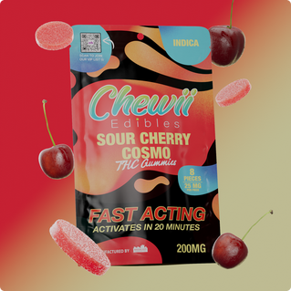 CHEWII - SOUR CHERRY COSMOS - 200MG