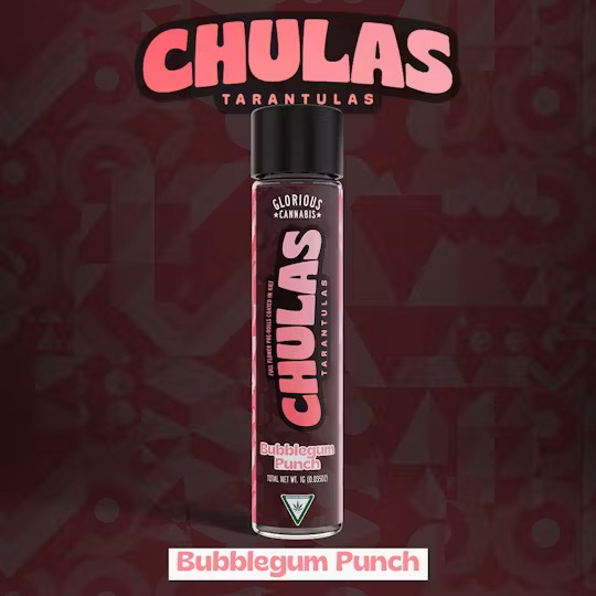 GLORIOUS - BUBBLEGUM PUNCH - CHULAS INFUSED PRE-ROLL(1G)