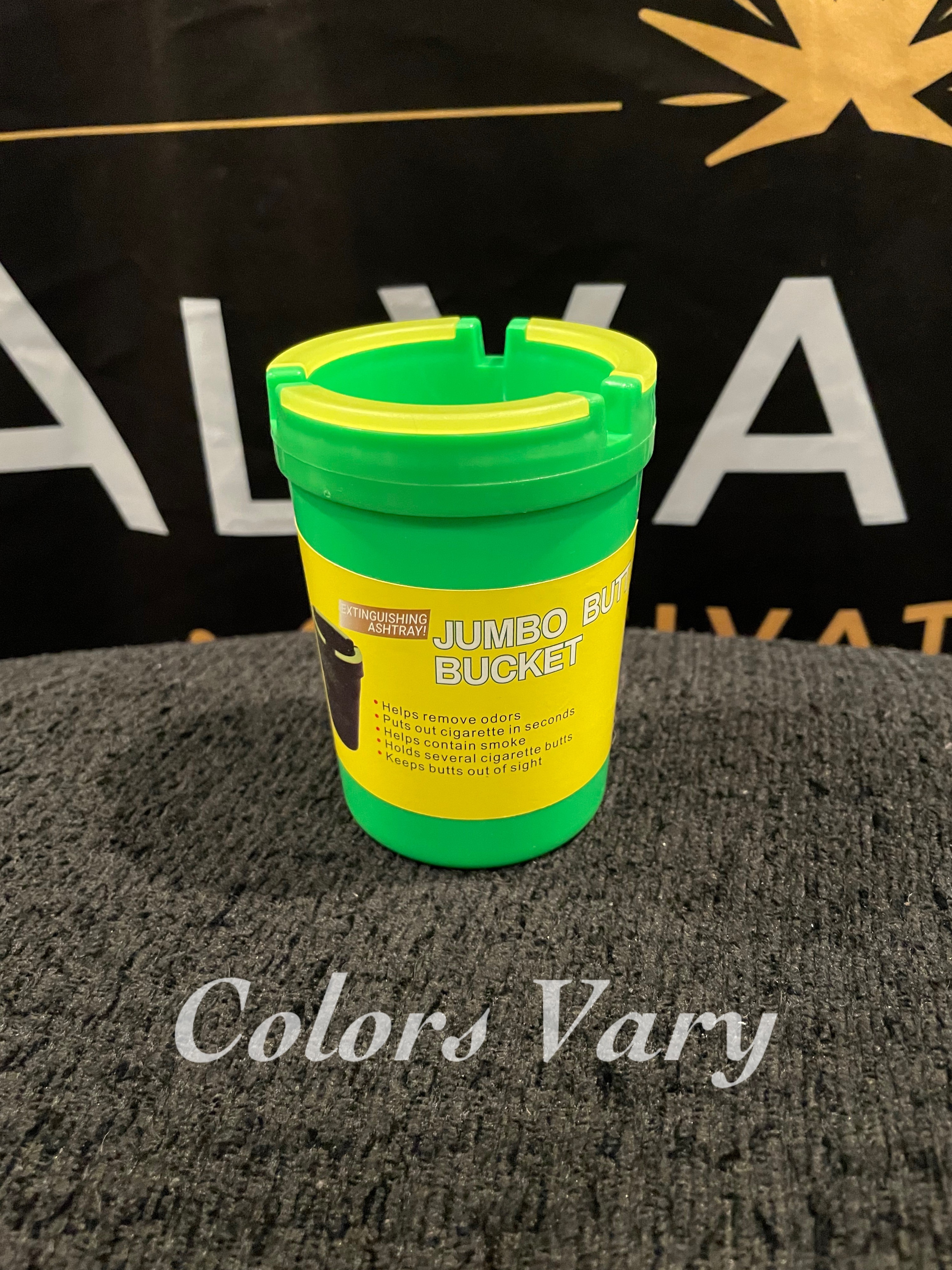 BUTT BUCKET ASHTRAY - NEON COLORS