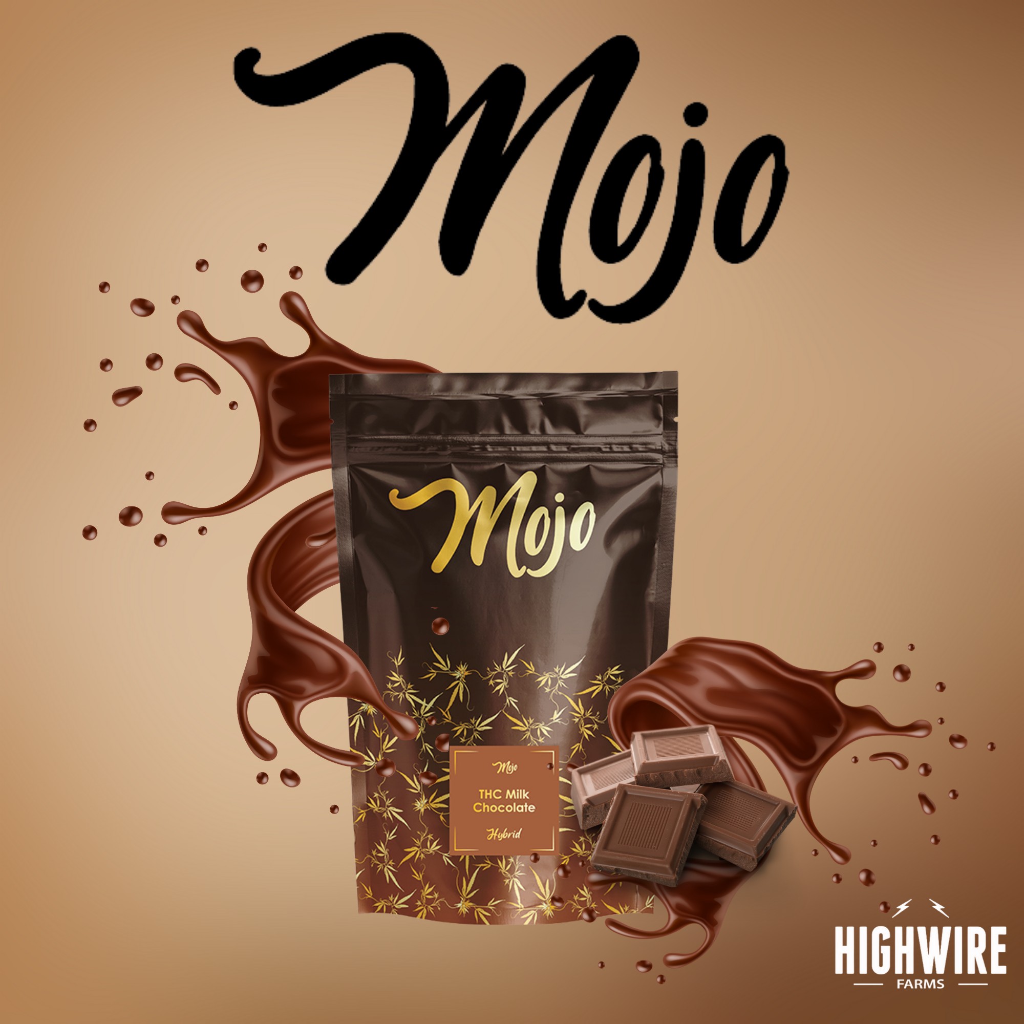 Mojo - 200MG Chocolates - Milk
