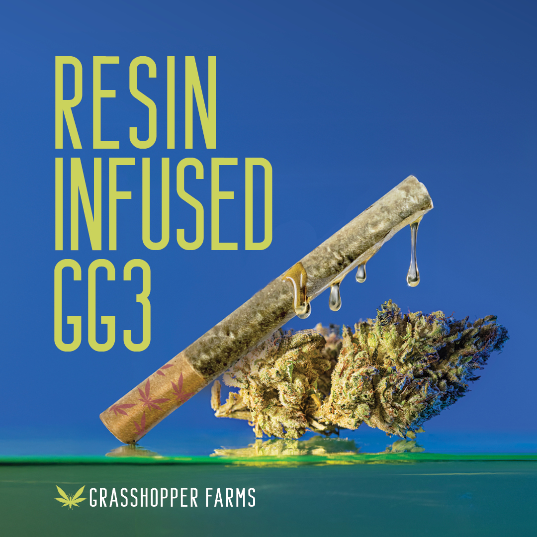 RESIN INFUSED GG3 (1 G PRE ROLL)
