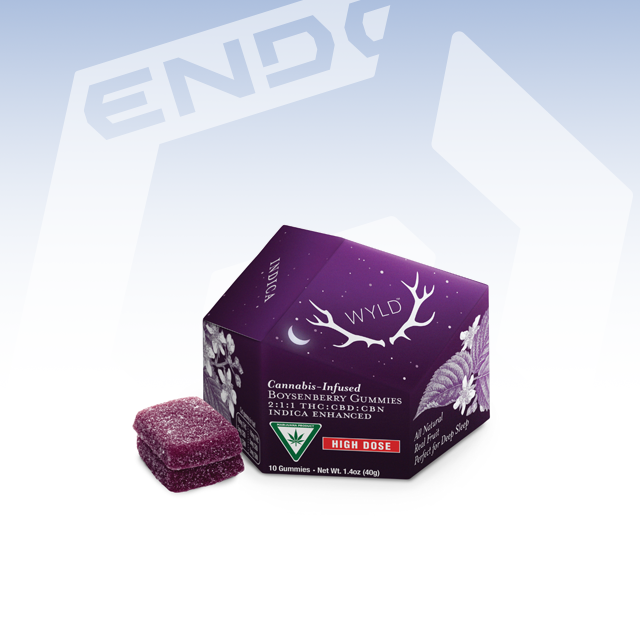 WYLD | BOYSENBERRY 2:1:1 THC:CBD:CBN GUMMIES | 200MG