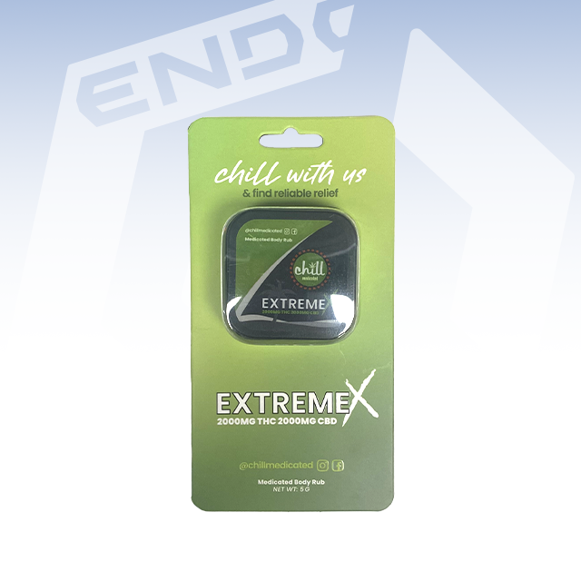 CHILL MEDICATED | EXTREME 1:1 THC:CBD TO GO BODY RUB | 150MG