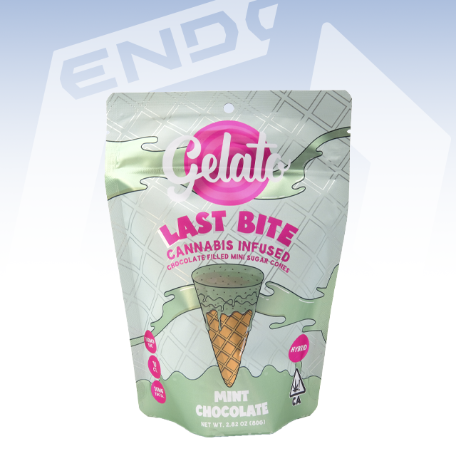 GELATO | GELATO LAST BITES MINT CHOCOLATE LAST BITE CONES | 200MG
