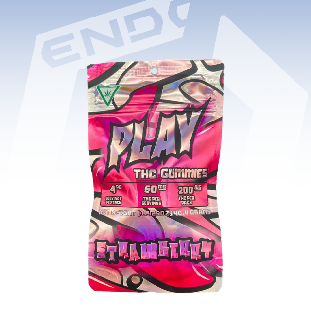RKIVE | STRAWBERRY PLAY GUMMIES | 200MG