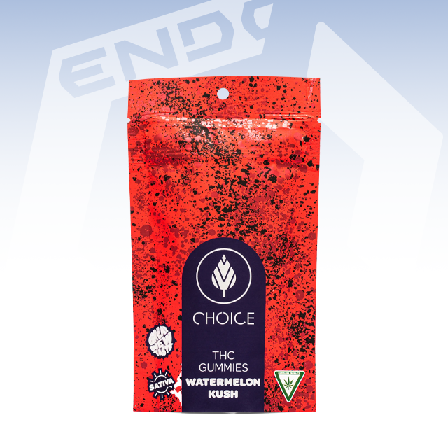 CHOICE | WATERMELON KUSH GUMMIES | 100MG