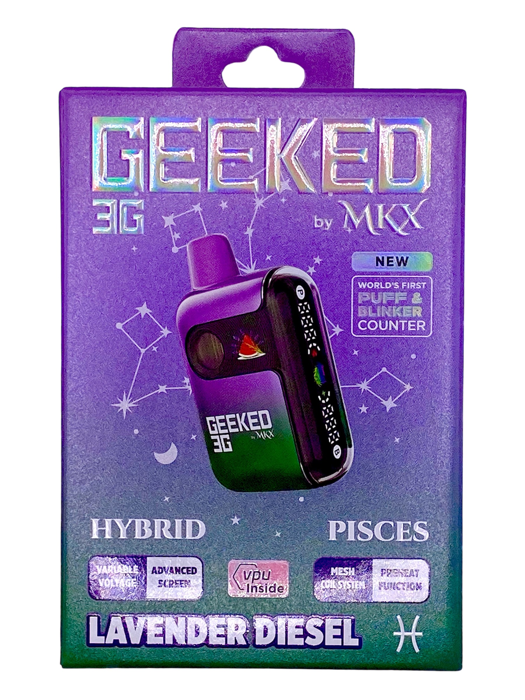 3G LAVENDER DIESEL GEEKED DISPOSABLE – Premium Cannabis Products Near Me
