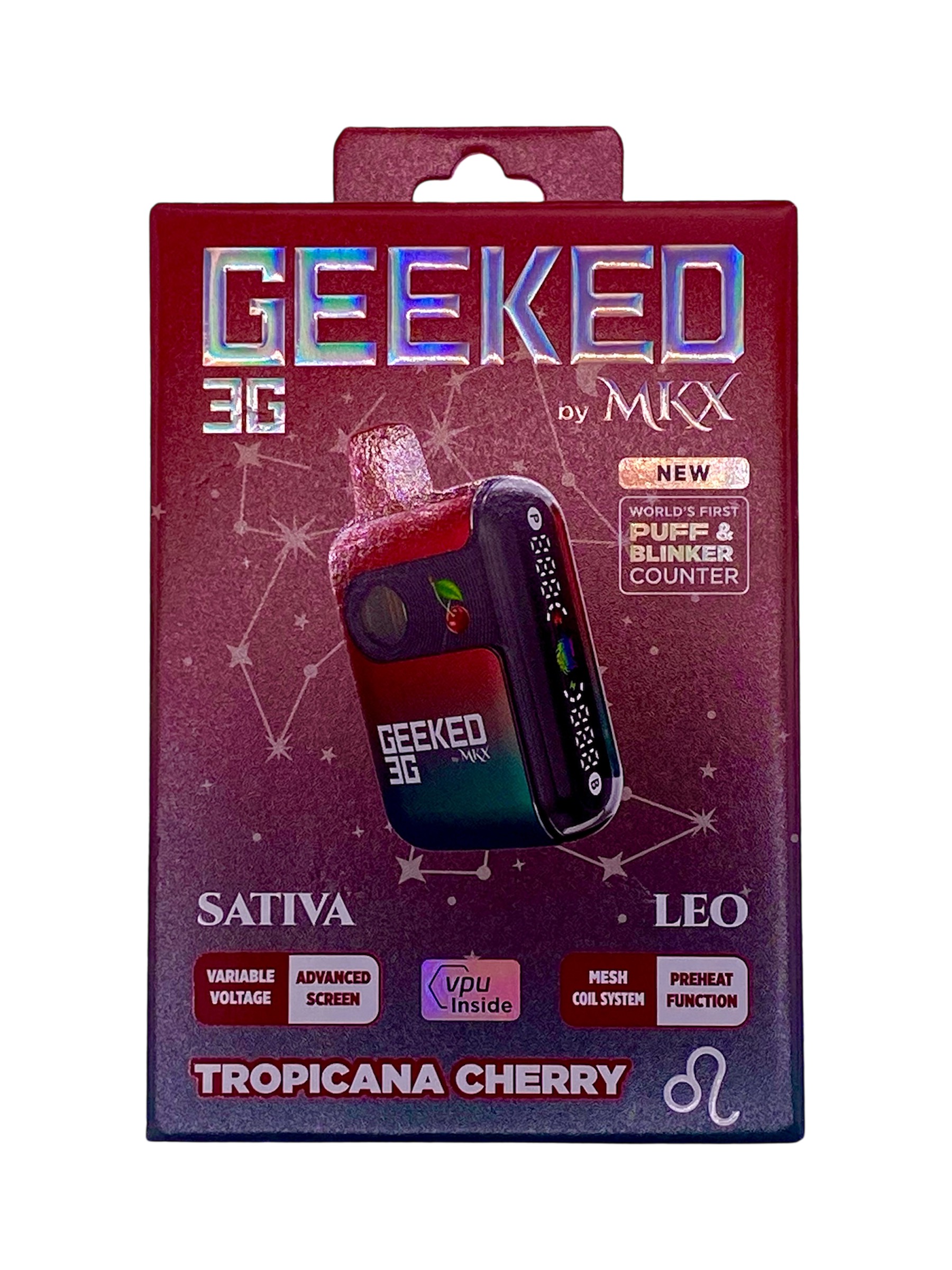 3G TROPICANA CHERRY GEEKED DISPOSABLE – Premium Cannabis Products Near Me