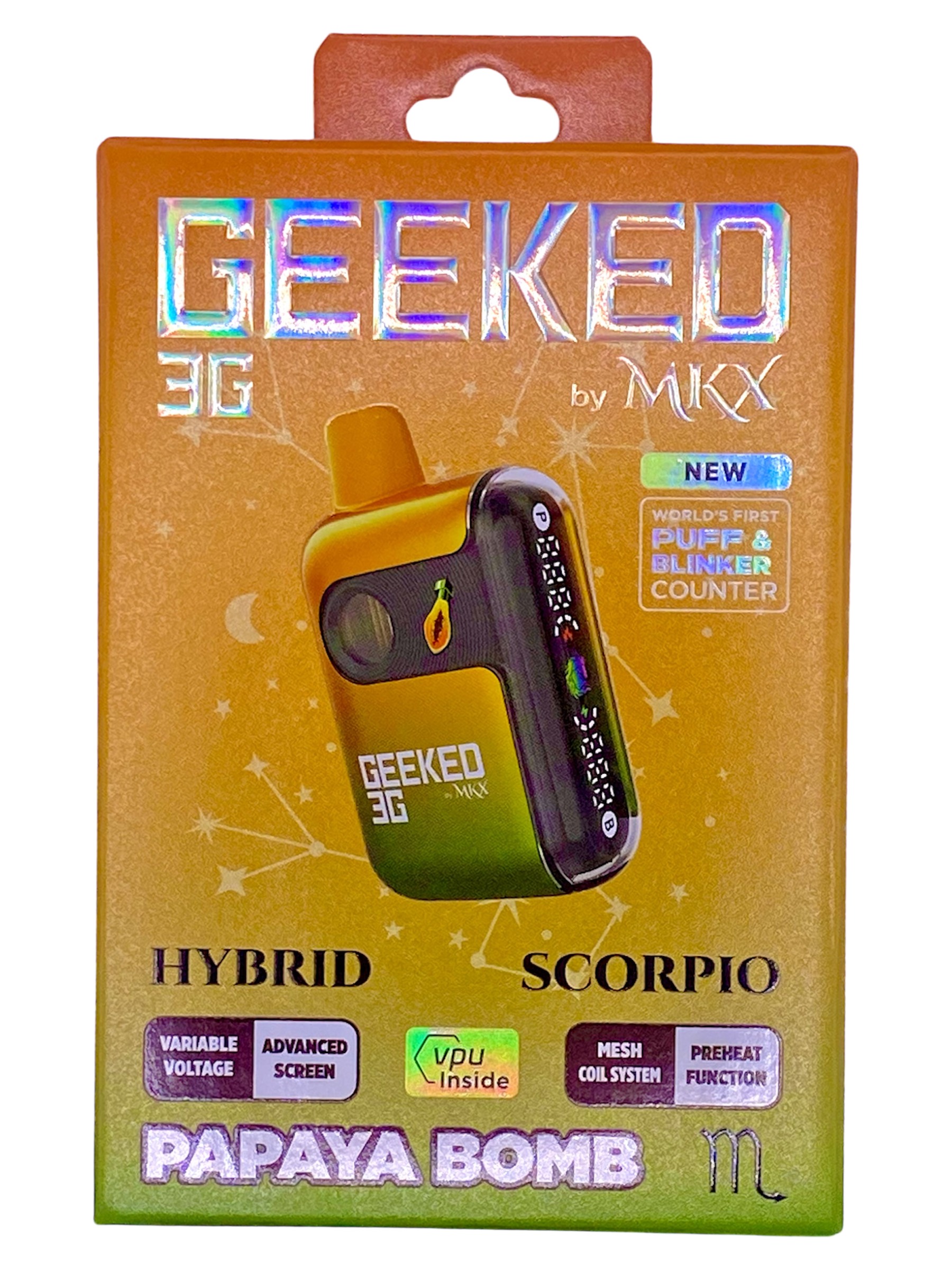 3G PAPAYA BOMB GEEKED DISPOSABLE – Premium Cannabis Products Near Me