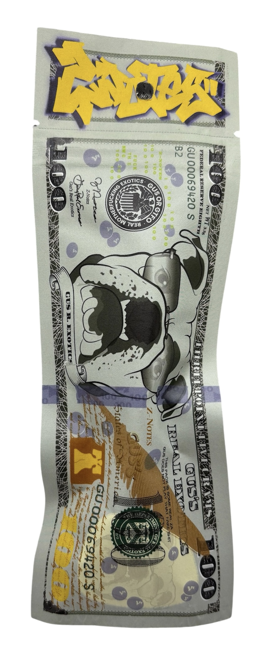 3.5G Z NOTE$ PRE-PACK – Premium Cannabis Products Near Me