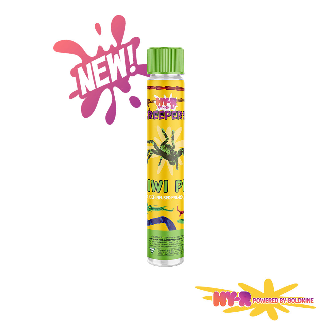 1G HY-R KIWI PIE CREEPER TARANTULA INFUSED SINGLE PRE-ROLL – Premium ...