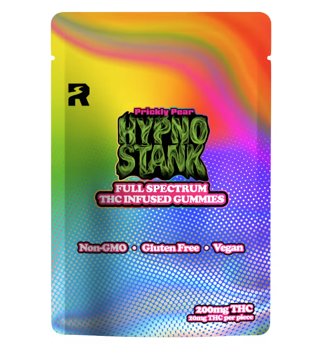 200MG Prickly Pear Hypno Stank Full Spectrum Vegan Gummies