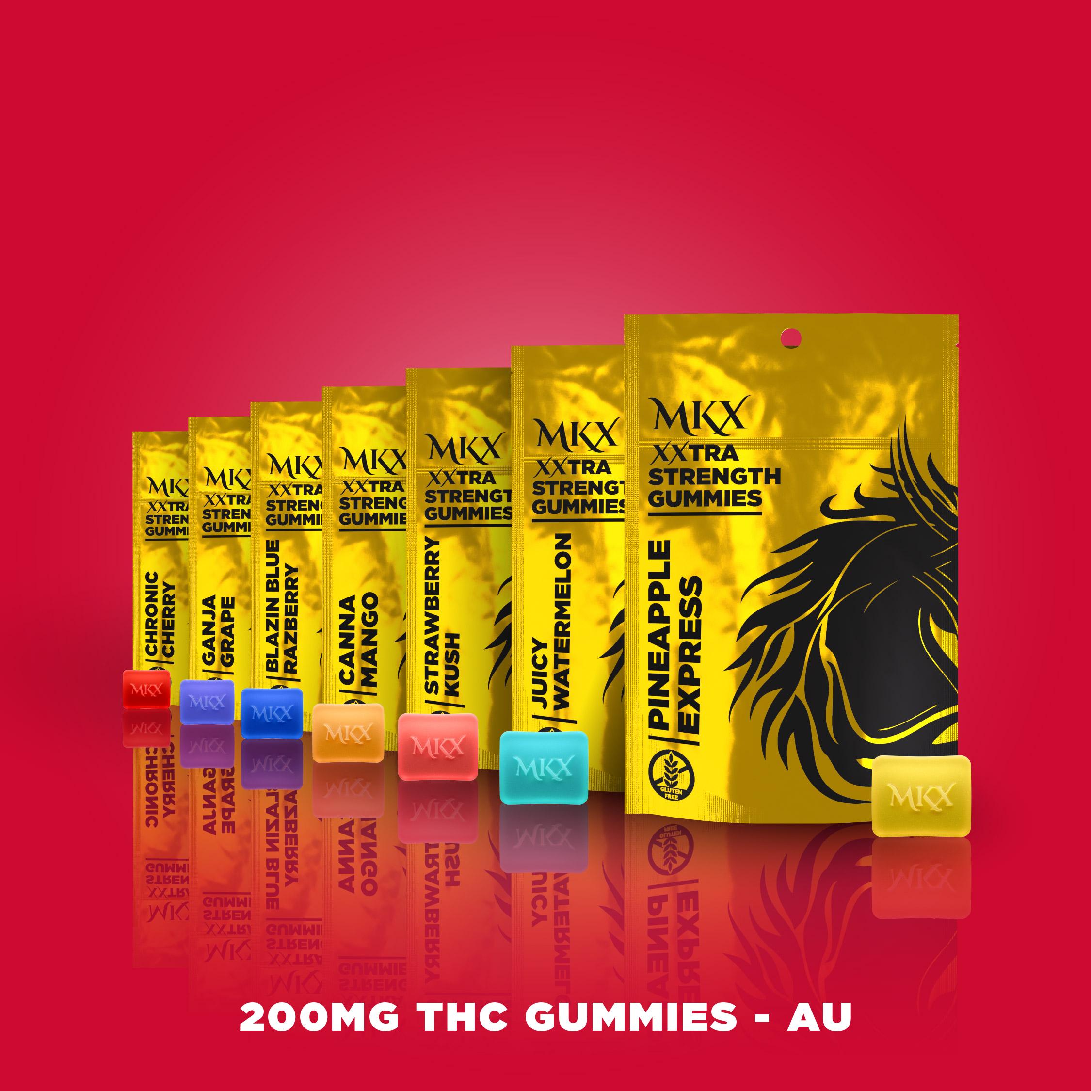 200MG Pineapple Express Gummies