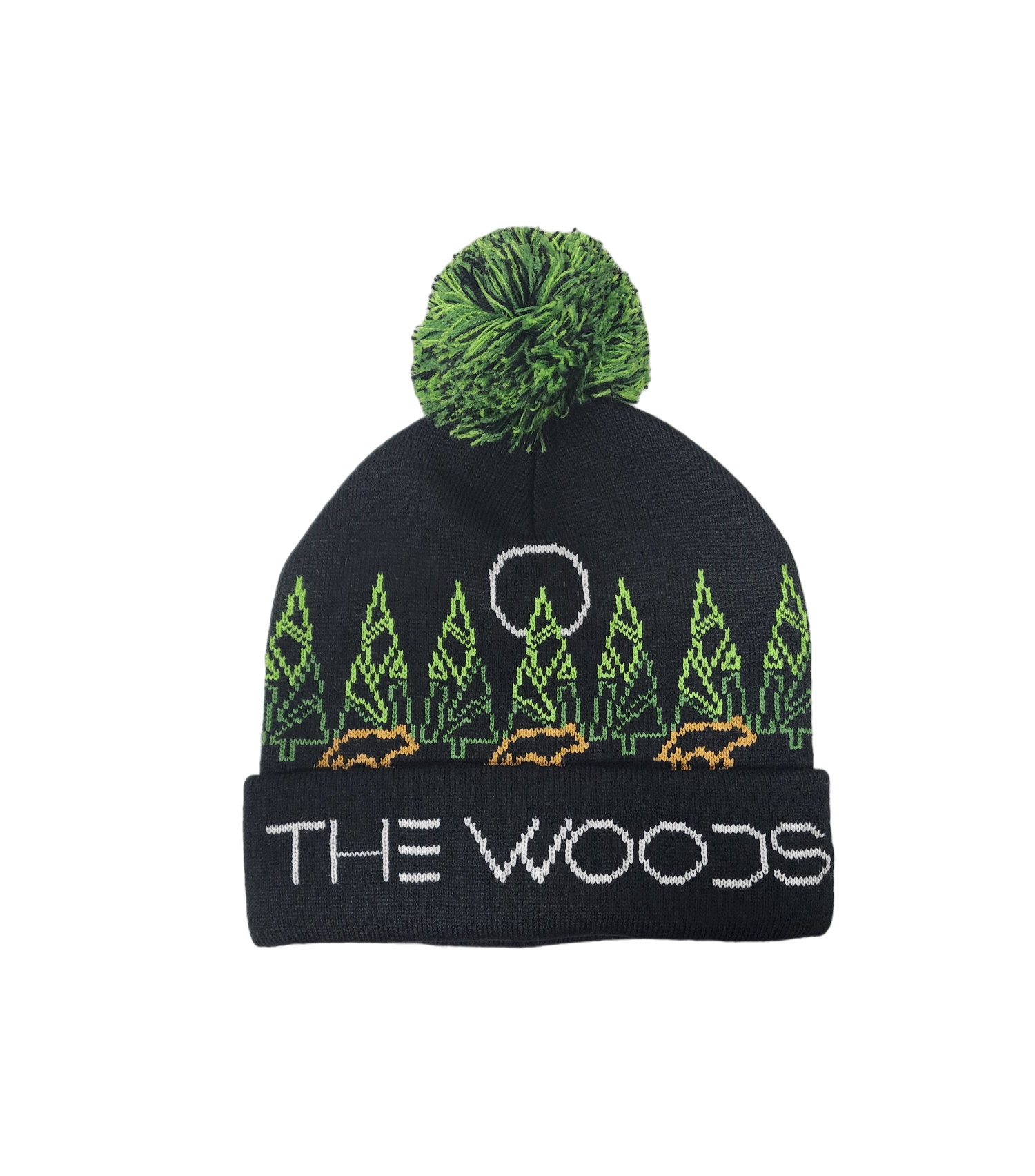 Pom Beanie Woods LOGO