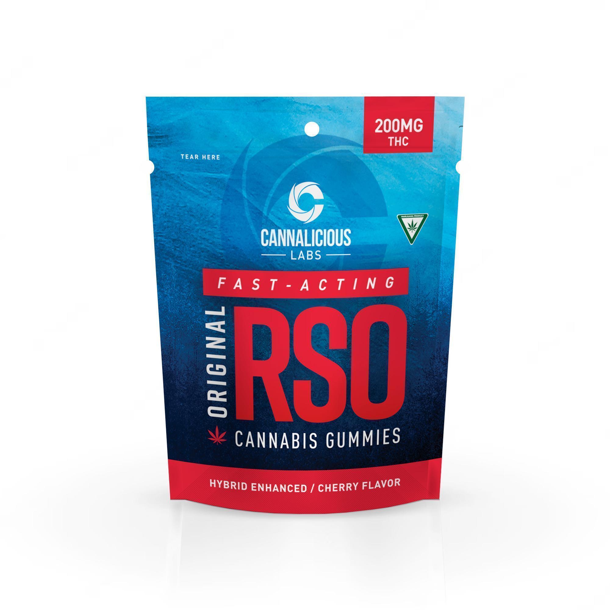 200MG Rso Hybrid Cherry Gummies