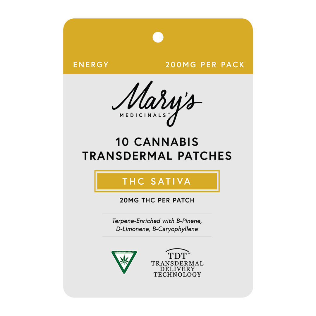 16MG TRANSDERMAL SATIVA PATCH 12-PACK – Premium Cannabis Products Near Me