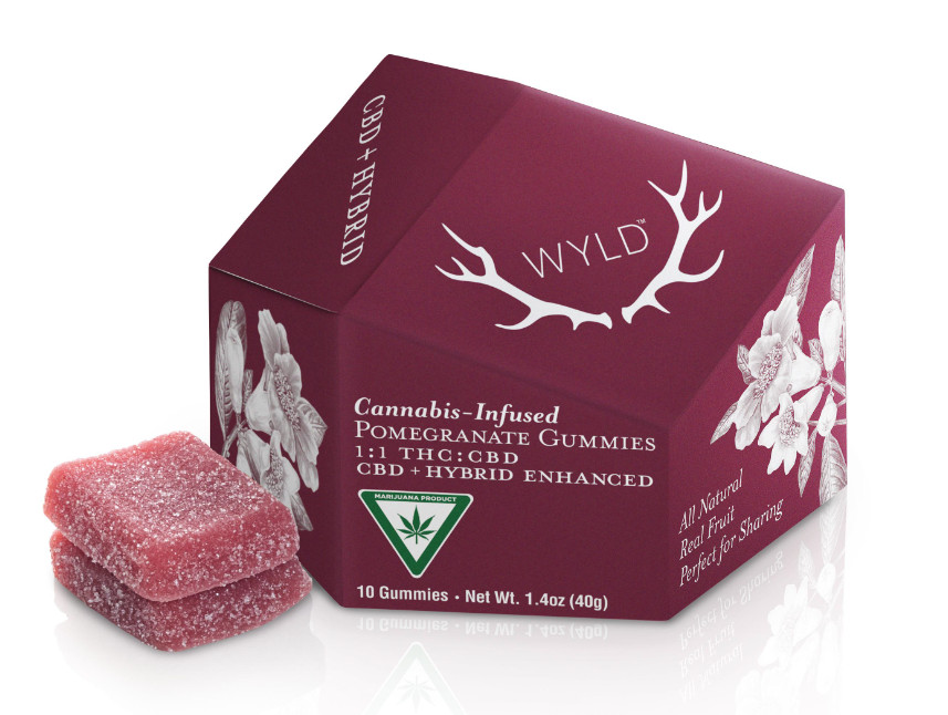 100MG THC:CBD Pomegranate
