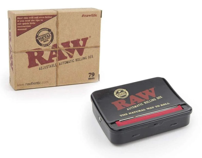 Raw Adjustable Automatic Rolling Box - 79MM – Premium Cannabis Products ...