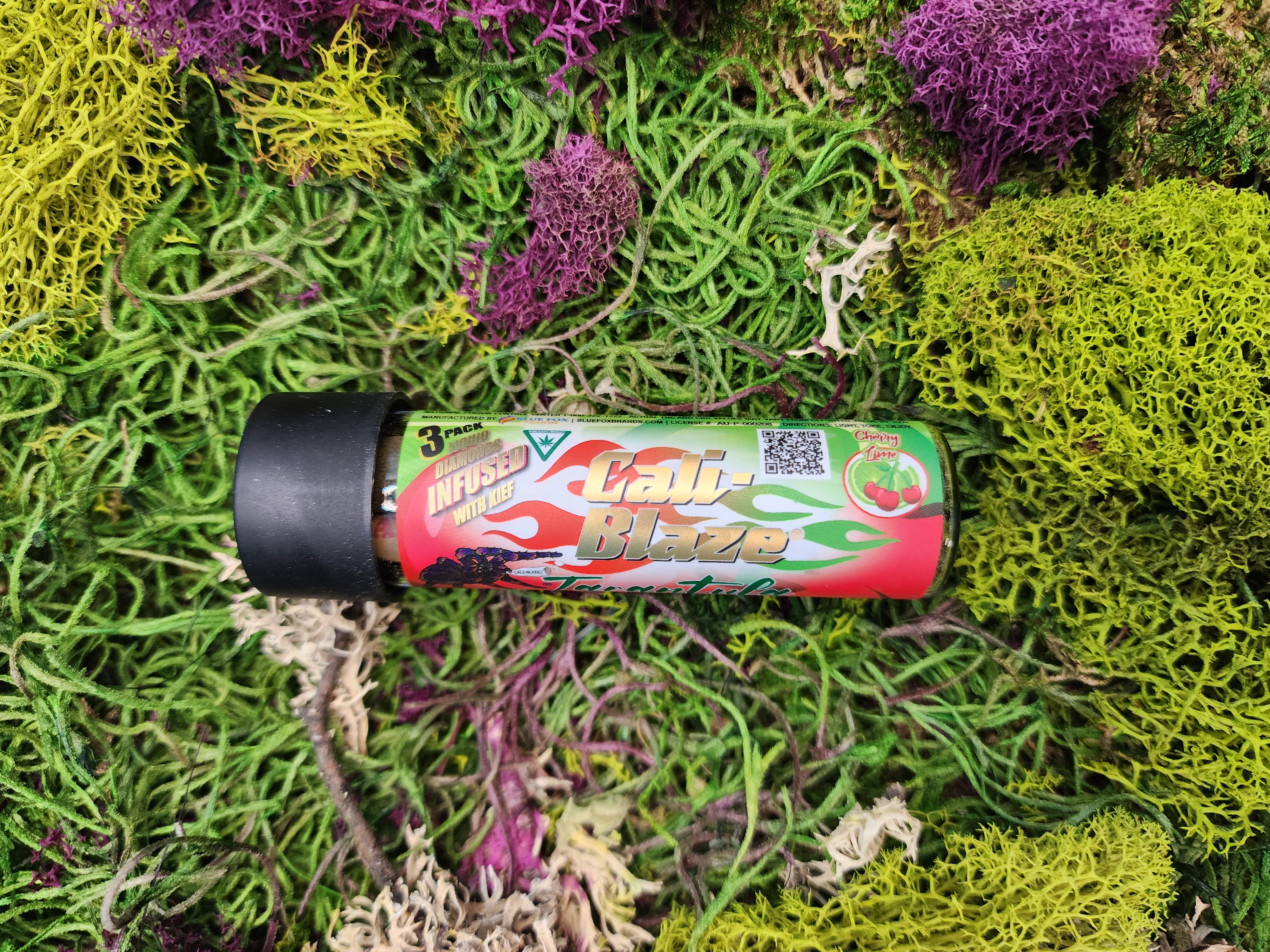 1G Cherry Lime Infused Tarantula Pre-roll 3-PACK